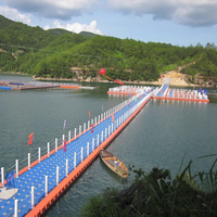 Bloc flottant Botai en HDPE haute flottabilité pour quai, bateau, jet ski, usage marin - Protection UV, moulage par soufflage 500*500*400mm