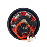 Moteur CC sans balais QSMOTOR 12 pouces V4 40H 3000W puissance de pointe 9000W double capteur Hall 18 axes rapport de réduction 200 3.5J