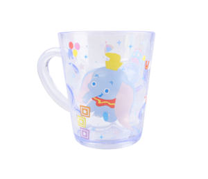 Ensemble de vaisselle transparente <span class=keywords><strong>Disney</strong></span> <span class=keywords><strong>Dumbo</strong></span> & Cendrillon pour enfants, tasses en cristal pour boire de l'eau et du jus, tasses amusantes pour enfants - Product Image 4