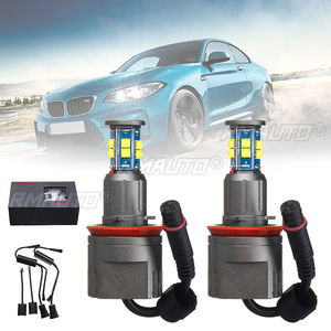 2x 120W H8 LED Angel Eyes Feux antibrouillard Anneau Halo Phare Canbus pour BMW E60 E61 E63 X5 E70 X6 E71 E90 E91 E92 E93 M3 E89 E82 E87 - Product Image 1