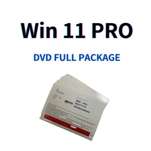 Лучшая цена win 10 11 pro OEM DVD полный пакет Гарантированная глобальная версия лицензии на активацию онлайн принимаем Индивидуальные