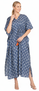 Caftán de Mujer de Lujo y Súper Calidad, Estampado Floral, Satén de Algodón Puro, ODM - Excelente Precio - Product Image 3