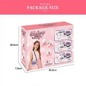 Hot Sale Little Girls Nail Toy Makeup Kit Toys Pretend Cosmetics Set <strong>Dressing</strong> <strong>up</strong> Bag Game for Girls <strong>Toddlers</strong> - Product Image 5