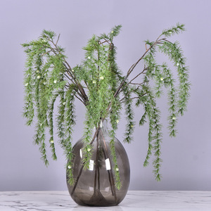 Rama Artificial de Alerce Llorón de 134 cm con Conos, Ramas de <span class=keywords><strong>Pino</strong></span> Falsas para Decoración Rústica Navideña del Hogar - Product Image 3