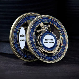 व्यक्तिगत मुफ्त डिजाइन अपने स्वयं के लोगो 1 या 2 औंस चांदी के राउंड सिक्के पदक - Product Image 4