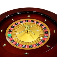 YH 20 pouces En Bois Massif Roulette Haute Qualité Deluxe Roulette Pour Casino Tables de Roulette