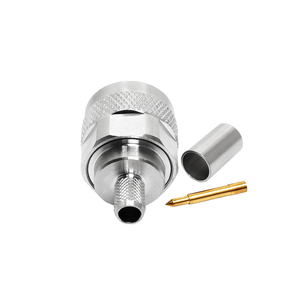 ชุดประกอบขั้วต่อทองแดงแบบ N Male สำหรับ<span class=keywords><strong>สาย</strong></span> LMR240 RG8X RG59 สำหรับระบบ RF WiFi <span class=keywords><strong>CCTV</strong></span> - Product Image 5