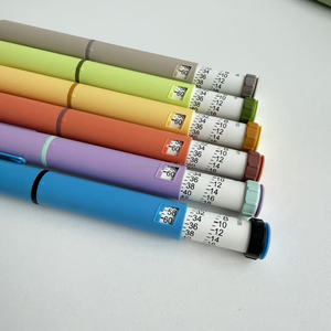 Bolígrafo Dispensador de Plástico Recargable de 3 ml con Cuerpo Multicolor Tipo Caramelo para la Administración Segura de Líquidos para el Cuidado Corporal - Product Image 4