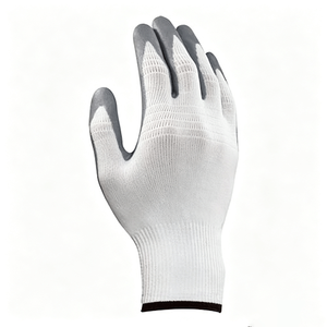 Nuovo Prodotto: Guanti Protettivi da <span class=keywords><strong>Lavoro</strong></span> in Nitrile per Uomo, Guanti <span class=keywords><strong>di</strong></span> Sicurezza Rivestiti in Lattice e Nylon per <span class=keywords><strong>Lavoro</strong></span> - Product Image 2
