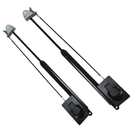 Vérin à gaz cylindrique en acier verrouillable 10lb 45N pour support de levage de couvercle de meuble - Type compression - Vente directe usine