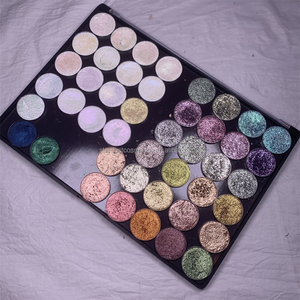 อายแชโดว์เมทัลลิกเปลี่ยนสี 90 สี ขายส่ง สีพาสเทลวิเศษ เปลี่ยนสีได้ แต่ง<span class=keywords><strong>ตา</strong></span>สไตล์อินดี้ ดูโโครม - Product Image 1