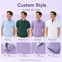 Camiseta Polo Unisex con Logotipo Personalizado, Tela Premium de Doble Cara, Camisetas Polo Lisas para Uniformes de Trabajo en Equipo, Venta al Por Mayor