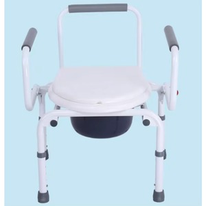 Factory Direct Sale Shower Chair Bathroom Adjustable Round Shower Seat <b>Bath</b> Stool for Elderly Disabled - Product Image 2