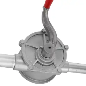 ידני יד כננת אלומיניום סגסוגת רוטרי משאבת שמן דלק העברת Suctin תוף עבור גז שמן בנזין - Product Image 5