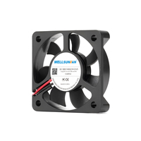 Ventilador de refrigeración WELLSUNFAN 50mm DC5010 para placa base de juegos ROG Crosshair VIII Impact AM4 X570 0.20A 4pin DC12V para carcasas de ordenador