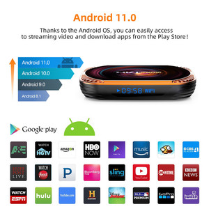 Boîtier <span class=keywords><strong>TV</strong></span> intelligent <span class=keywords><strong>Android</strong></span> de haute qualité et puissant HK1 RBOX X4 4GB 32GB 64GB Amlogic S905X4 Lecteur multimédia 8K Décodeur <span class=keywords><strong>TV</strong></span> HK1RBOX - Product Image 4
