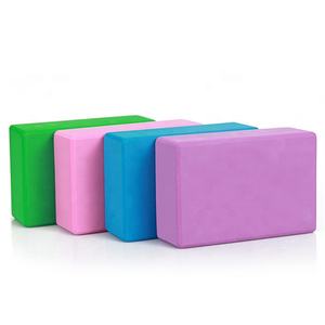 บล็อกพิลาทิสแบบมืออาชีพสำหรับแบรนด์ส่วนตัว, บล็อกโยคะน้ำหนักเบา ยืดหยุ่น เป็นมิตรกับสิ่งแวดล้อม ความหนาแน่นสูง ทำจากโฟม EVA - Product Image 3