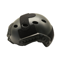 Équipement tactique Yakeda, casque FAST en ABS, couleur noir-vert, entraînement, chasse, protection, casque tactique