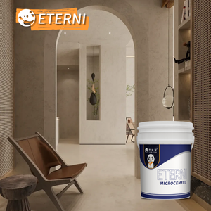 نظام طلاء أساسي وطبقة علوية من الأكريليك الميكروسيمنت عالي الجودة للأرضيات السلسة بتأثير الجص من المصنع مباشرة - Product Image 1