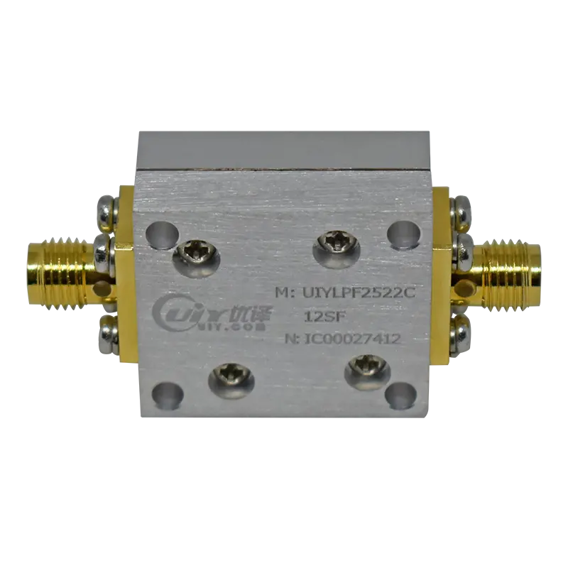 LTE NR Node B base station outdoor cavity filter DC-12GHz RF Low-pass Filter