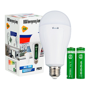 20W 2 piezas 800mAh 18650 baterías bombillas LED <span class=keywords><strong>de</strong></span> emergencia baratas - Product Image 1