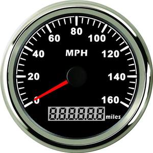 Velocímetro GPS de 160 MPH y 85 mm, Medidor Analógico para Yates, Barcos, Vehículos Recreativos y Conversiones de Automóviles - Product Image 3
