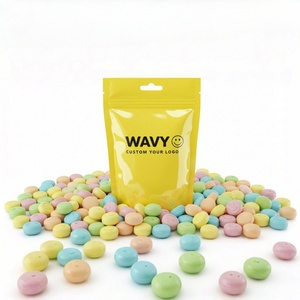 Sacs en Mylar holographiques personnalisés de 3,5 g, étanches aux odeurs, debout, avec fermeture éclair refermable - Product Image 1