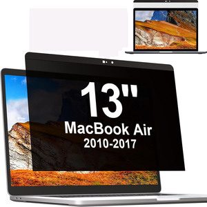 ฟิล์มกันรอยแบบแม่เหล็กพร้อมวัสดุ PET แบบนุ่ม ป้องกันการสอดแนม สำหรับ MacBook Air 13" 2010-2017 (A1369/A1466)-LX Tech แพ็คเดี่ยว - Product Image 1
