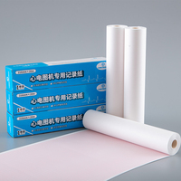 Z Type 6 canaux 50X30 110Mm X 20M 80Mm * 20M Ecg enregistrement rouleaux de papier thermique