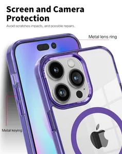 Colorful Transparent Clear Phone Case For IPhone 15 Pro Max 14 Plus 13 12 11 HUAWEI Mate 60 Pro Soft TPU Hard Cover