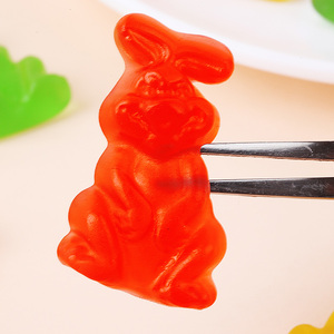 Confezione Assortita di Caramelle Gommose al Gusto di Frutta, Design a Coniglietto, Halal, Vendita all'Ingrosso - Product Image 3