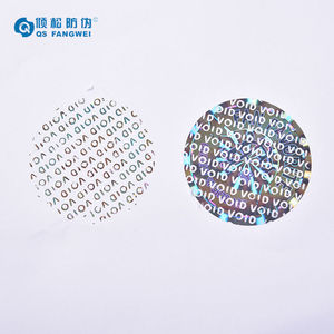 Nouvel autocollant holographique de sécurité anti-effraction personnalisé, imperméable, en vinyle, <span class=keywords><strong>pour</strong></span> ordinateur, caméra, téléphone portable - Product Image 3