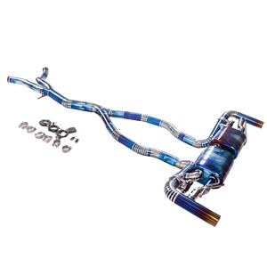 Compatible avec 2018 Mercedes-Benz GLE400, GLE450, <span class=keywords><strong>GLE500e</strong></span> <span class=keywords><strong>4MATIC</strong></span> SUV 3.0T W166 Titanium Alloy Valve Performance Exhaust - Product Image 1