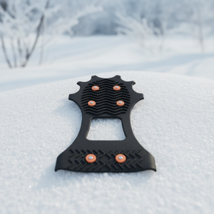 Crampons à <span class=keywords><strong>neige</strong></span> portables antidérapants en caoutchouc et acier pour bottes de randonnée, idéaux pour l'escalade, le camping et les activités hivernales en extérieur - Product Image 2