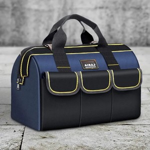 Bolsa de Herramientas Portátil Multifuncional de Lona Reforzada AIRAJ para Electricistas y Carpinteros, para Instalación y Mantenimiento - Product Image 1