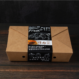 Sản xuất Biscuit bao bì hộp và Kraft túi giấy xử lý hỗn hợp kích thước món quà hoàn hảo thực phẩm mua sắm bán lẻ Đảng takeout Túi - Product Image 5