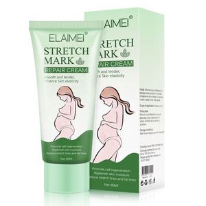 Crème réparatrice et réductrice des <span class=keywords><strong>vergetures</strong></span> post-partum ELAIMEI, lotion corporelle biologique, améliore l'élasticité de la peau, réduit les lignes d'obésité - Product Image 5