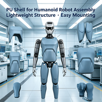 Housse de protection spéciale pour robot personnalisée, accessoires de robot combinés multi-composants, coque extérieure en PU à surface lisse, vente en gros