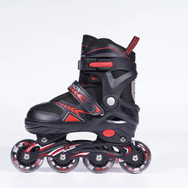 Patines de slalom baratos de fábrica color neutro 4 ruedas en stock patines en línea 2 en 1 patines en línea