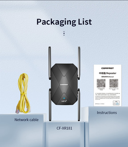 COMFAST-Repetidor inalámbrico <span class=keywords><strong>Gigabit</strong></span> de doble banda a 1500Mbps, extensor de WiFi para el hogar original de fábrica, velocidad máxima de datos LAN, 300Mbps - Product Image 6