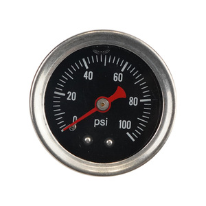 เกจวัดแรงดันน้ำมันเชื้อเพลิง 0-100 Psi แบบอนาล็อก พร้อมอะแดปเตอร์ 1/8 Npt An4 12 ขั้วต่ออะลูมิเนียมสแตนเลส ใช้ทั่วไป - Product Image 1
