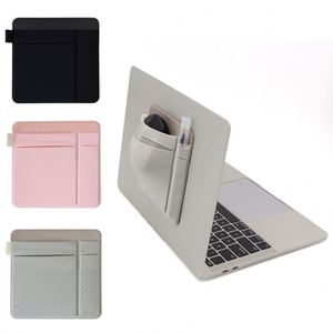 Self Adhesive Laptop Back Storage Pouch Multislot Elastic Mouse Holder Stick on Laptop Organizer for Cable <b>Computer</b> <b>Accessories</b> - Product Image 1