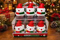 Nouveau Bonhomme de Neige Créatif de Noël en TPR, Jouet Anti-Stress à Rebond Lent, Cadeau pour Filles