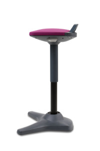 <strong>Adjustable</strong> <strong>Height</strong> Swivel Bar <strong>Stool</strong> - Contemporary Bar Chair <strong>Stool</strong> - Product Image 6