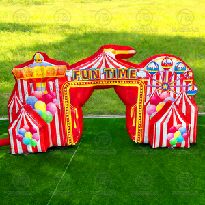 Arco Inflable de Payaso para <span class=keywords><strong>Entrada</strong></span> de Circo, Arco Inflable Grande para Alquiler Comercial, Arcos de <span class=keywords><strong>Entrada</strong></span> para <span class=keywords><strong>Carnaval</strong></span>, Arco Inflable para Decoración de Eventos - Product Image 3