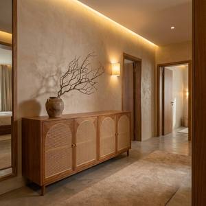 Juego de Sillones para Restaurante y Hotel, Estructura de Madera, Tapicería de Tela, Diseño Contemporáneo para Sala de Estar y Dormitorio - Product Image 3