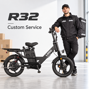 จักรยานไฟฟ้าไฮบริด R32 750W OEM ระยะทาง 128 กม. จักรยานส่งของไฟฟ้าแบบกำหนดเองสำหรับบริการจัดส่ง - Product Image 1