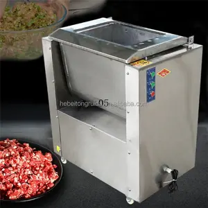 Máquina mezcladora de relleno de doble torsión Industrial multifunción/mezcladora de carne de acero inoxidable/máquina mezcladora de carne de cerdo
