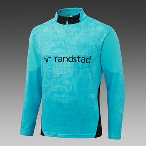 Conjunto Deportivo de entrenamiento de Alta calidad CON cremallera 2526 marsella Azul Claro, entrega directta de fabrica - Product Image 3