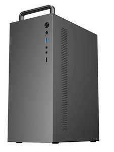 เคสคอมพิวเตอร์ <span class=keywords><strong>H2</strong></span> Mini Tower PC ราคาโรงงาน รองรับเมนบอร์ด MicroATX ITX รองรับการ์ดจอขนาดยาว 3.5HDD พัดลม 2 ตัว ชุดประกอบเองสำหรับเล่นเกม กระจกนิรภัย - Product Image 1